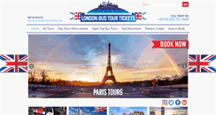 Desktop Screenshot of londonbustourtickets.com